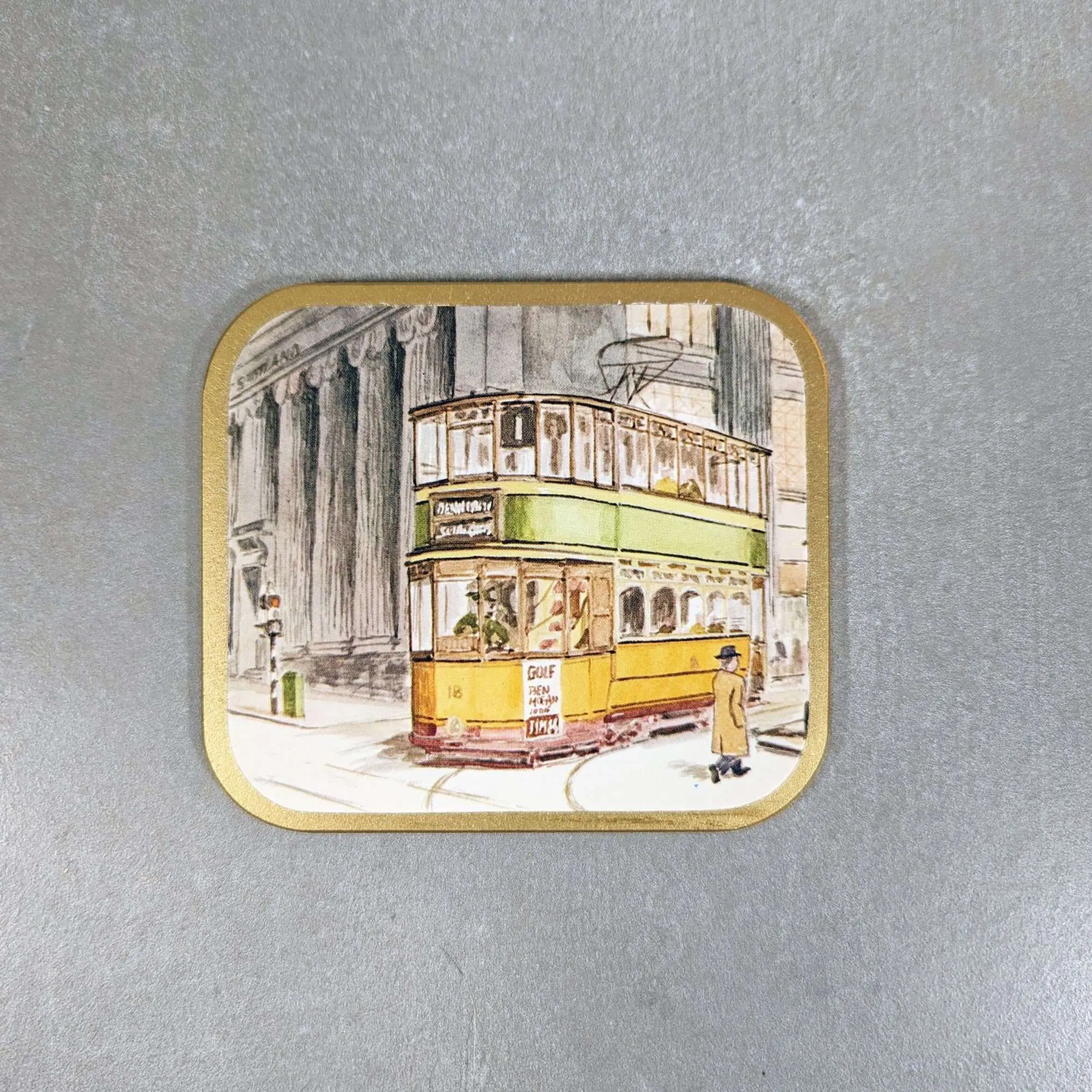 London-Themed Pimpernel Traditional Coasters - Set of Six
