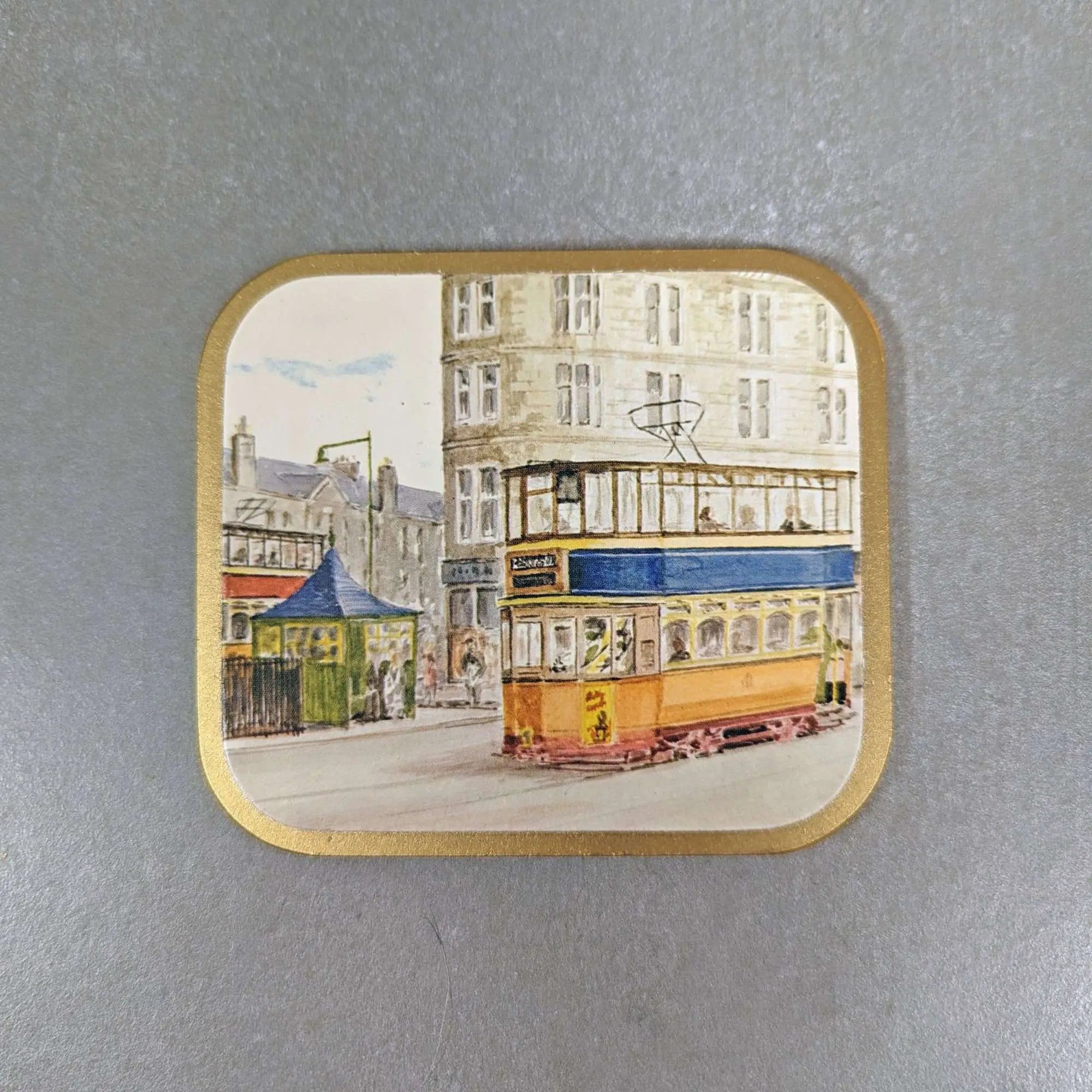 London-Themed Pimpernel Traditional Coasters - Set of Six