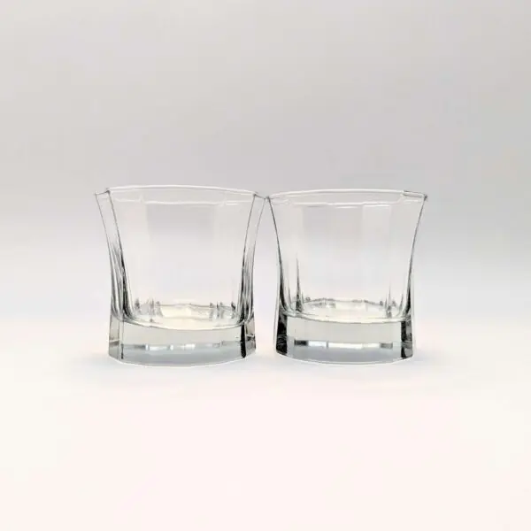 Cristal D'Arques Vintage Whiskey On the Rocks Glasses - Set of Two