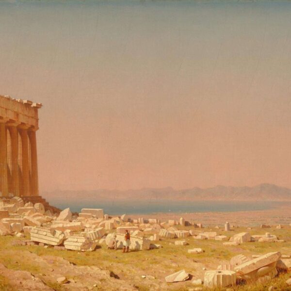 Ruins of the Parthenon by Sanford Robinson Gifford